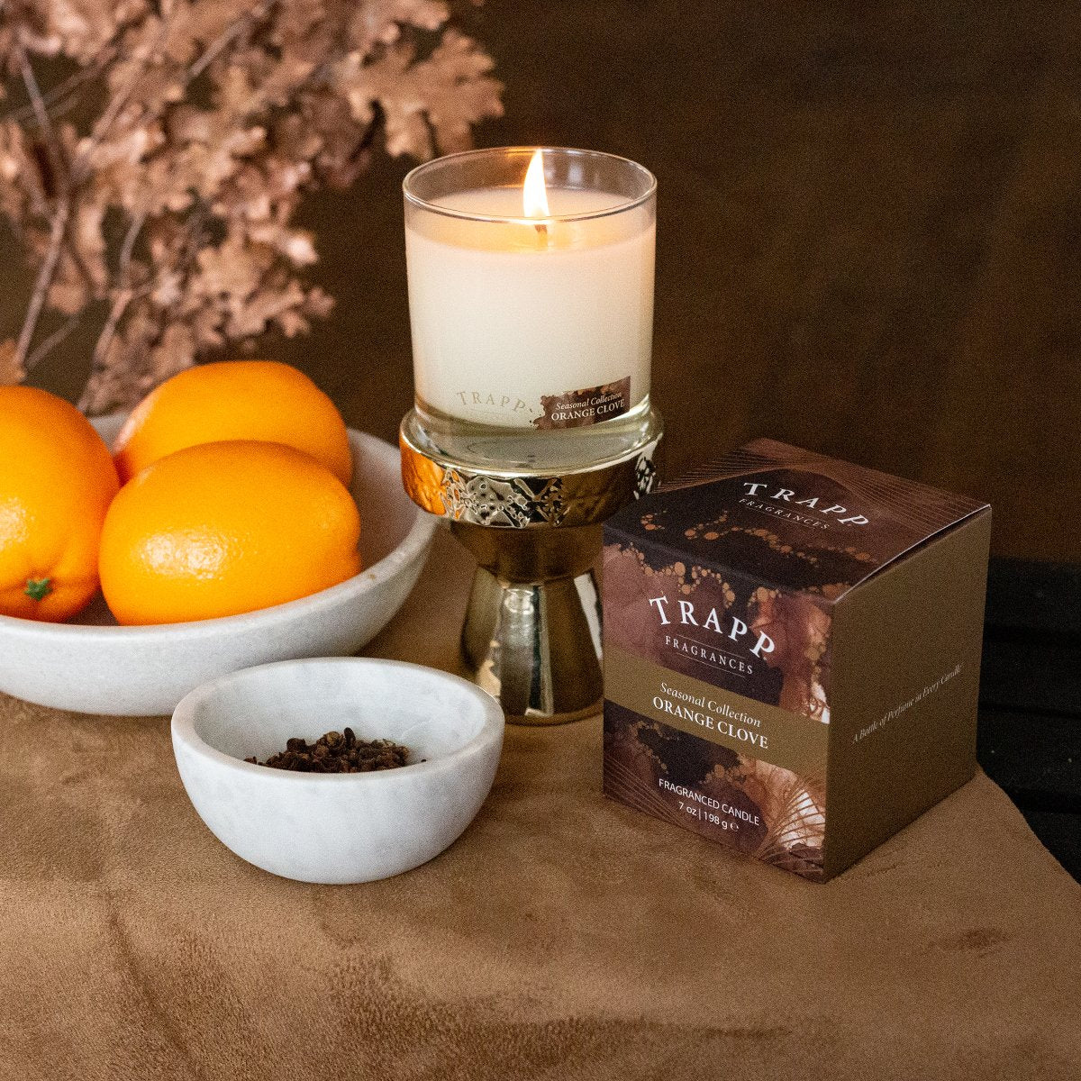 Orange Clove - 7 oz. Poured Candle