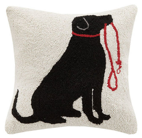 LAB & LEASH Hook Pillow