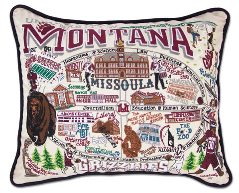 MONTANA, UNIVERSITY Pillow