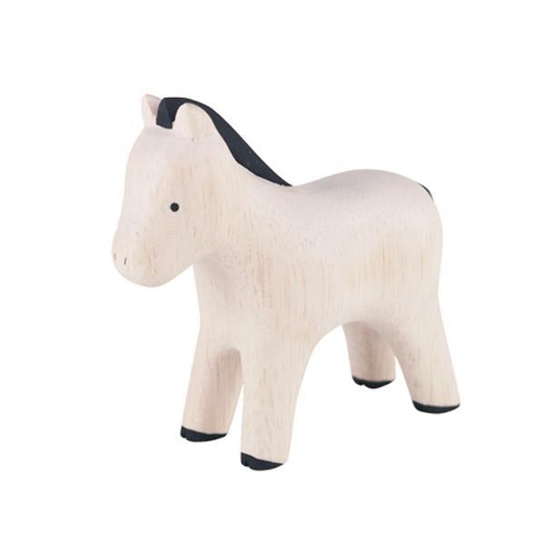 Hand Carved Wooden Horse/ Pony