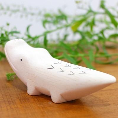 Hand Carved Wooden CROCODILE