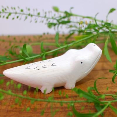 Hand Carved Wooden CROCODILE
