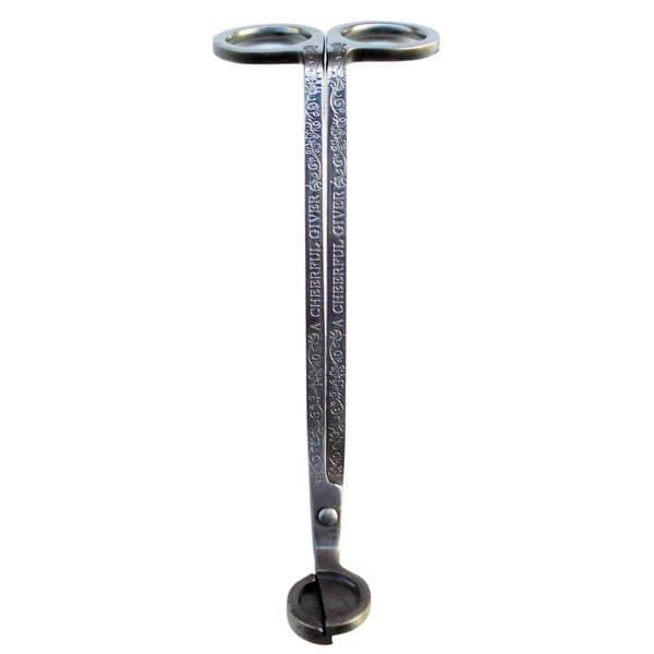 Embossed Wick Trimmer for Candles