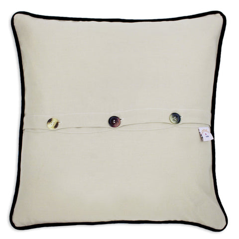 Napa Valley Hand-Embroidered Pillow