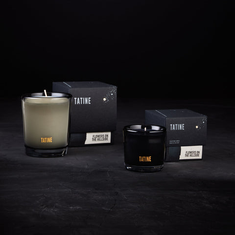 FLOWERS ON THE HILLSIDE CANDLE