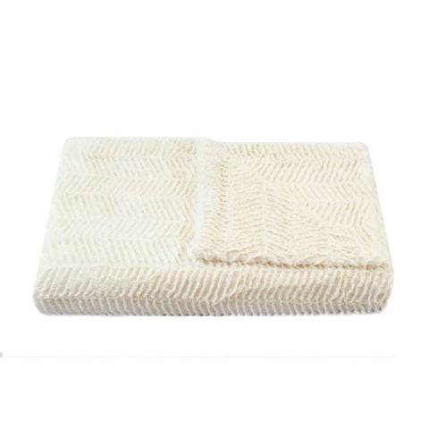 Ziggy Ivory Throw