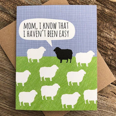 Mom Black Sheep Card