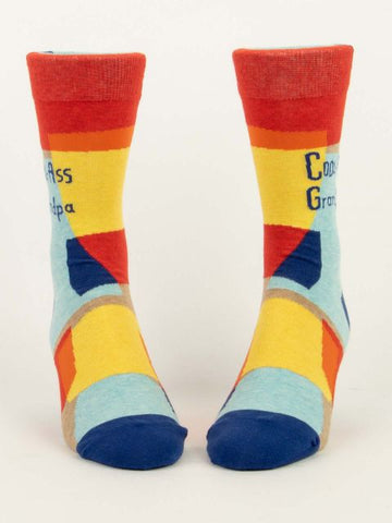 COOL-ASS GRANDPA M-CREW SOCKS