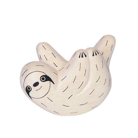 Hand Carved Wooden Sloth