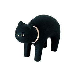 Hand Carved Wooden BLACK CAT