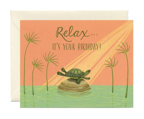 Relaxing Turtle Birthday