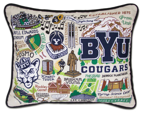 BRIGHAM YOUNG UNIVERSITY (BYU) UNIVERSITY Pillow