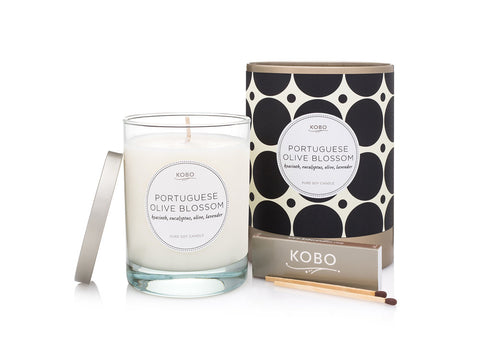 Portuguese Olive Blossom Soy Candle