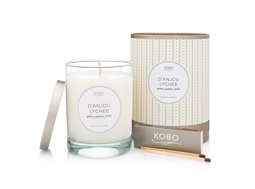 D'Anjou Lychee Soy Candle