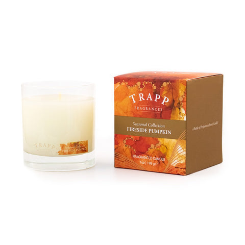 Fireside Pumpkin - 7 oz. Poured Candle
