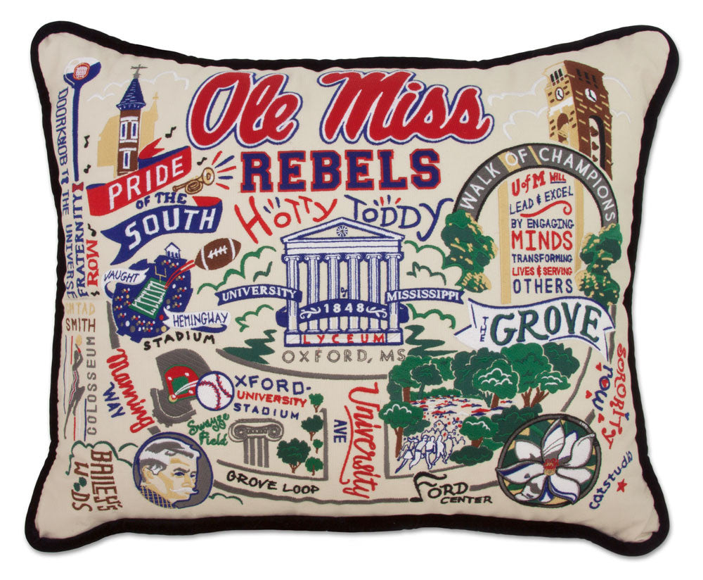 MISSISSIPPI, UNIVERSITY OF (OLE MISS) Pillow