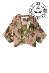Passion Flower Pink Kimono