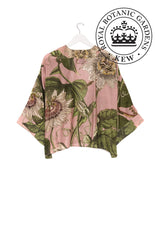 Passion Flower Pink Kimono