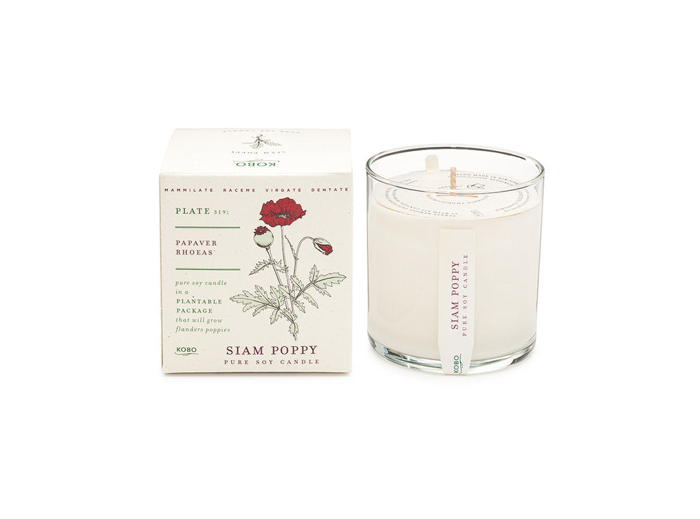 Siam Poppy Soy Candle