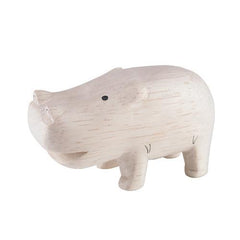 Hand Carved Wooden HIPPOPOTAMUS