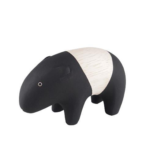 Hand Carved Wooden MALAYAN TAPIR