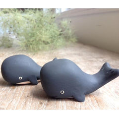 Hand Carved Wooden Whale