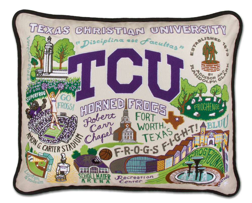 TEXAS CHRISTIAN UNIVERSITY Pillow