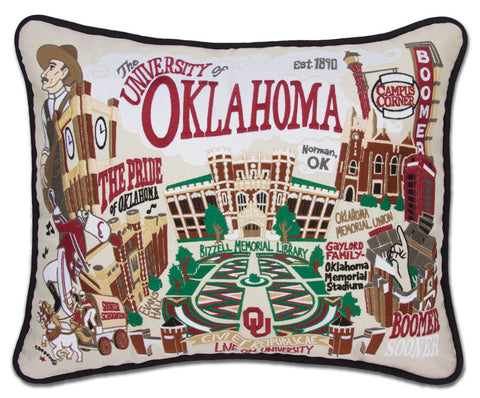 OKLAHOMA, UNIVERSITY Pillow