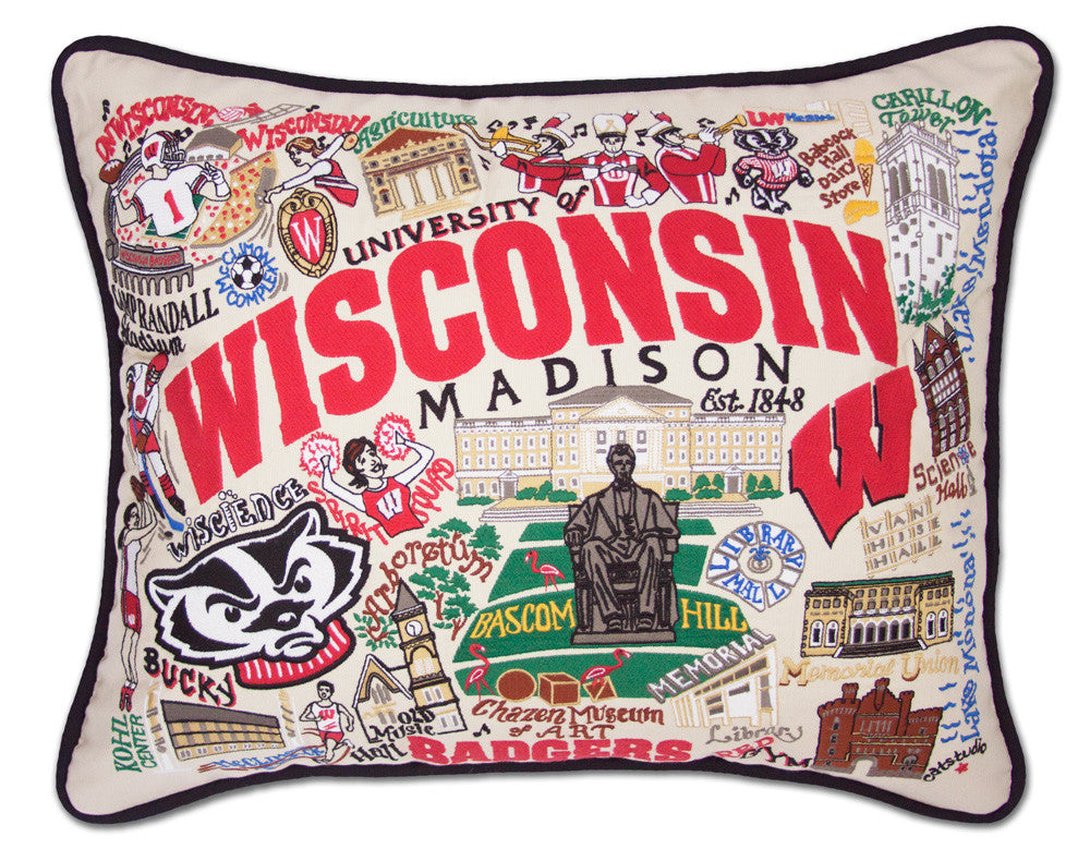 WISCONSIN, UNIVERSITY Pillow