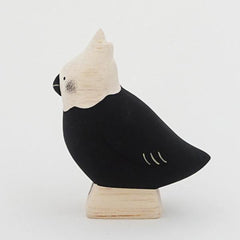 Hand Carved Wooden COCKATIEL