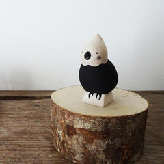 Hand Carved Wooden COCKATIEL