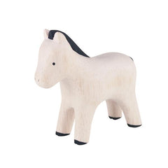 Hand Carved Wooden Horse/ Pony