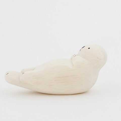 Hand Carved Wooden SEA OTTER