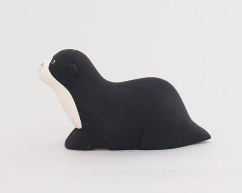 Hand Carved Wooden Otter