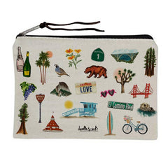 California Dreamin' Travel Pouch