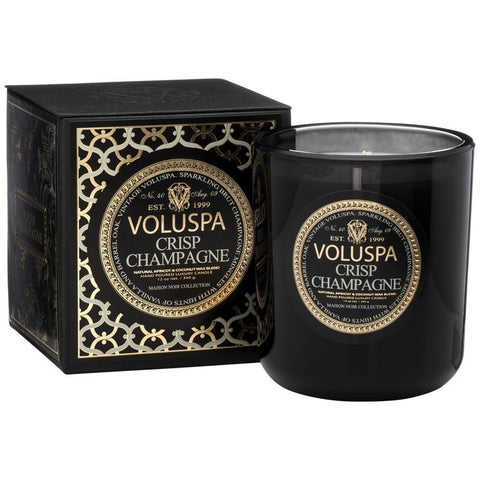 Crisp Champagne Candle