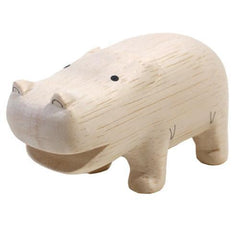 Hand Carved Wooden HIPPOPOTAMUS