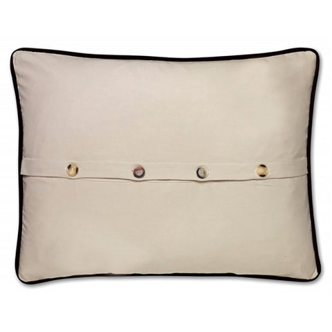 Mexico Hand-Embroidered Pillow