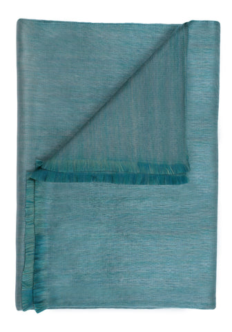 alpaca throw - seagrass